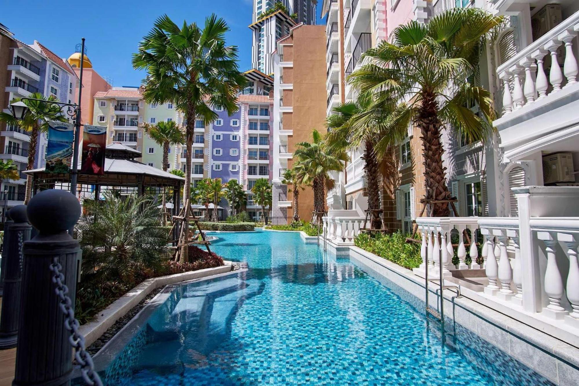 Отель Seven Seas Cote De Azur На Джомтьен Экстерьер фото