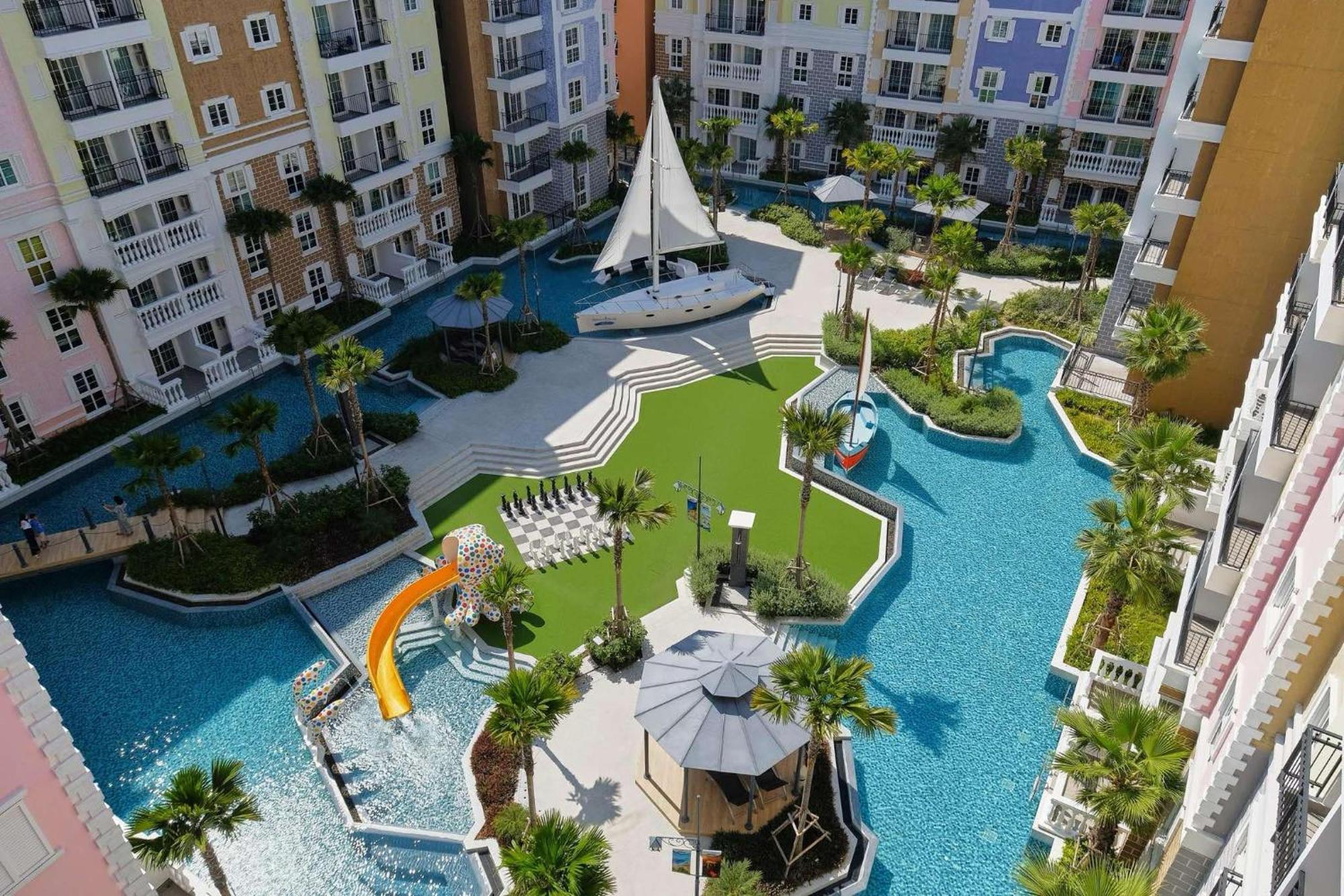 Отель Seven Seas Cote De Azur На Джомтьен Экстерьер фото