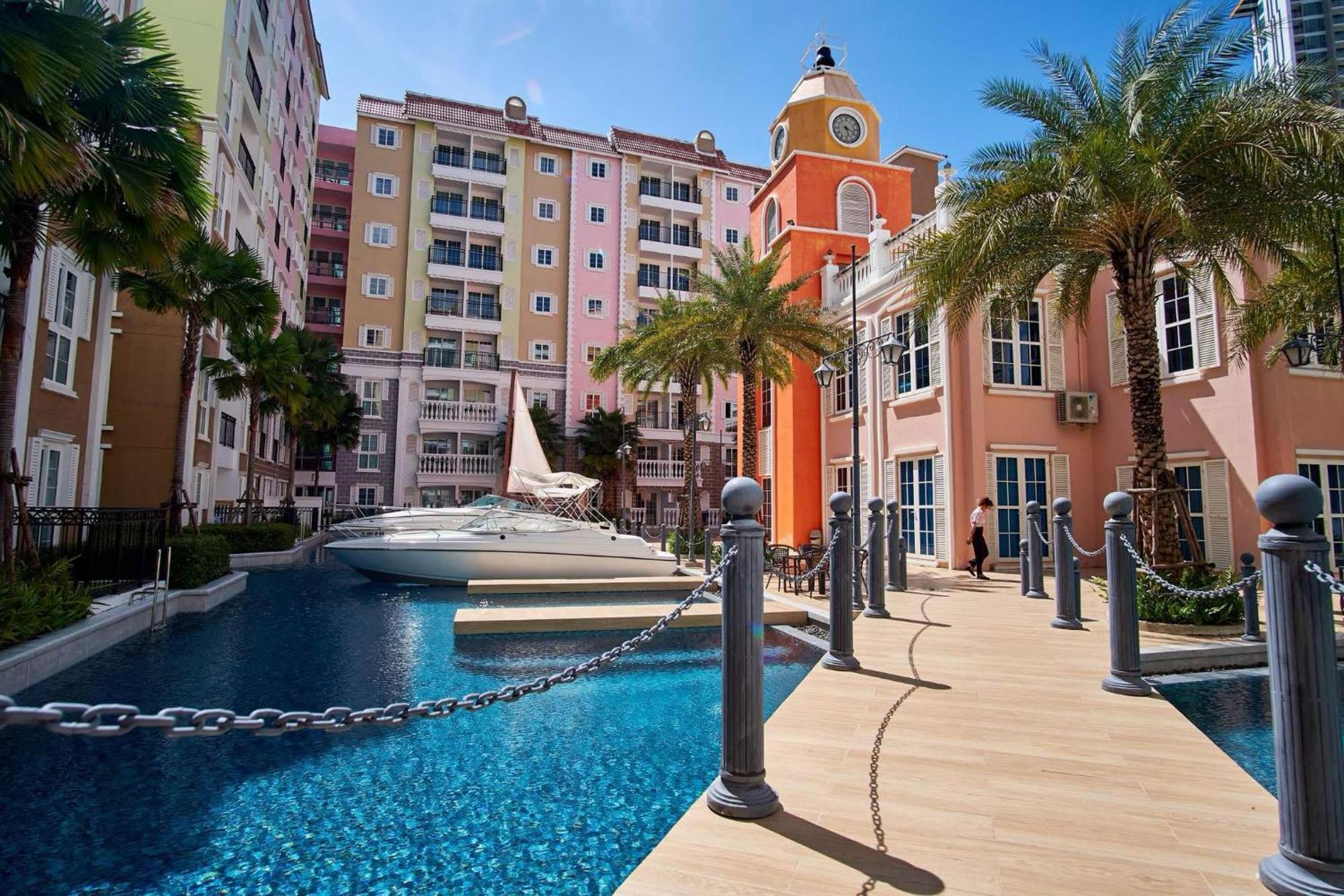 Отель Seven Seas Cote De Azur На Джомтьен Экстерьер фото