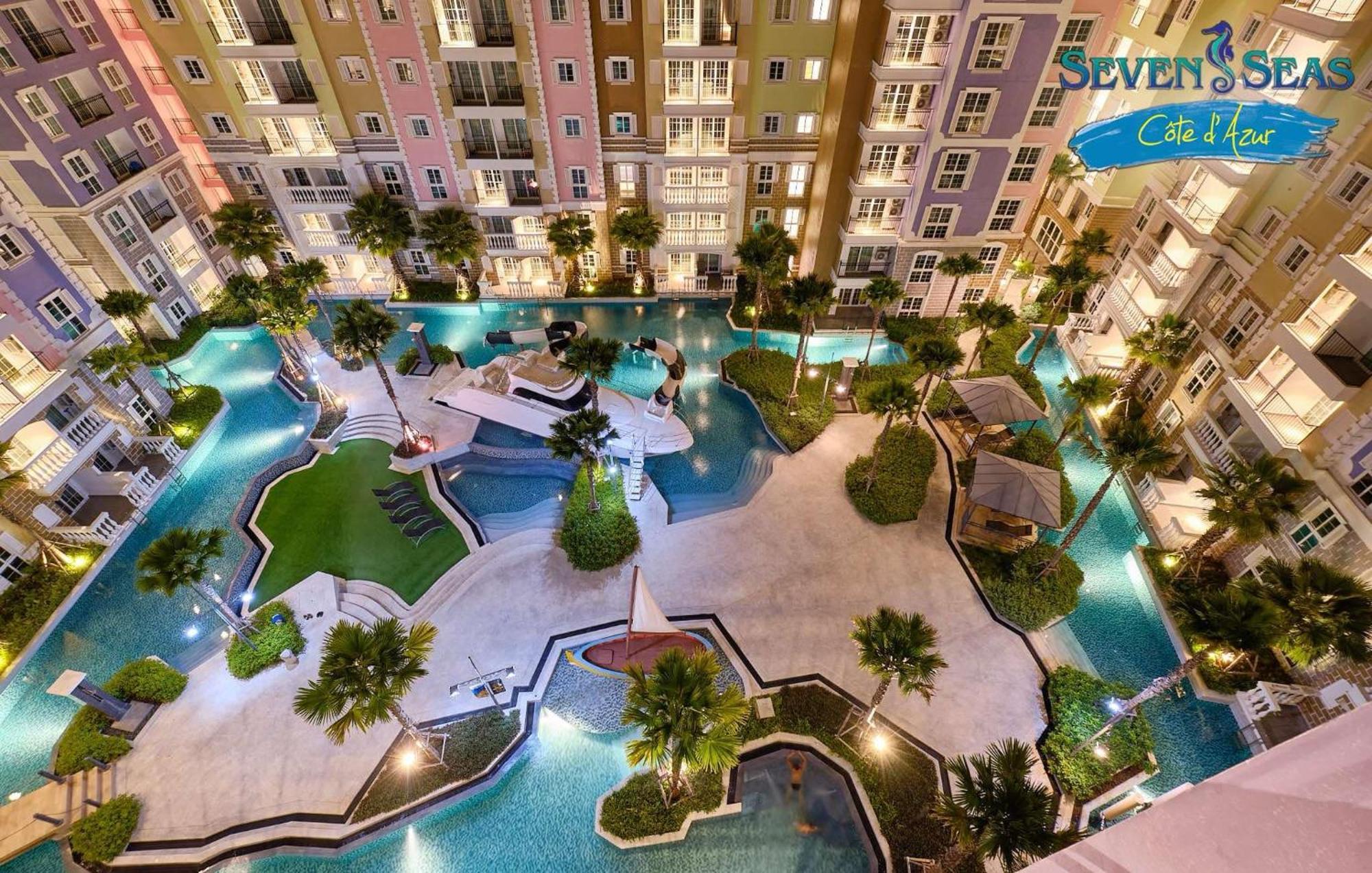 Отель Seven Seas Cote De Azur На Джомтьен Экстерьер фото